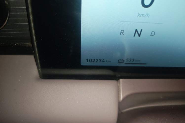 Used Leapmotor C11 2024 All-Electric 580 Luxury Edition Odometer Close Up