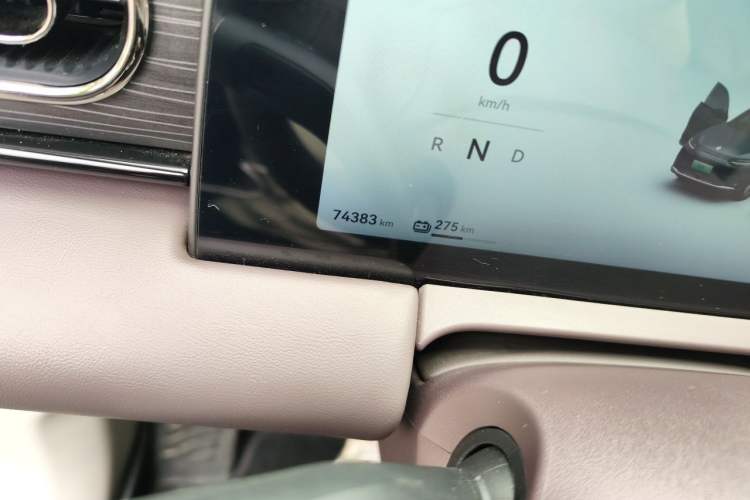 Used Leapmotor C11 2024 All-Electric 580 Luxury Edition Odometer Close Up