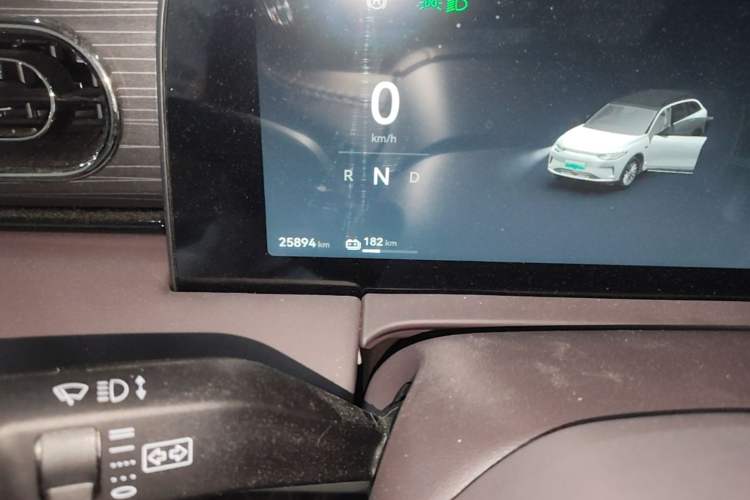 Used Leapmotor C11 2024 All-Electric 580 Luxury Edition Odometer Close Up