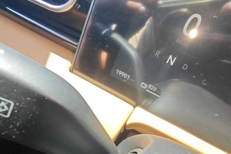 Used Leapmotor C11 2024 Pure Electric 515 Smart Edition Odometer Close Up