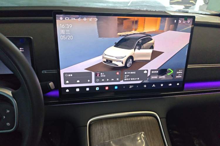 Used Leapmotor C11 2026 Range-Extended 300 LiDAR Prestige Edition Audio And AC Panel