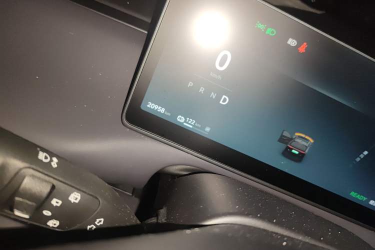 Used Leapmotor C16 2024 Pure Electric 520 Deluxe Edition Odometer Close Up