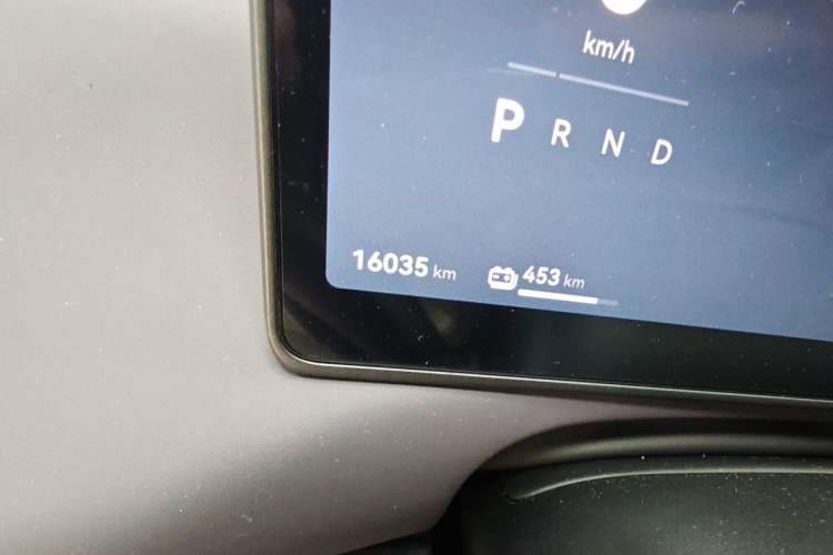 Used Leapmotor C16 2024 All-Electric 580 Luxury Edition Odometer Close Up