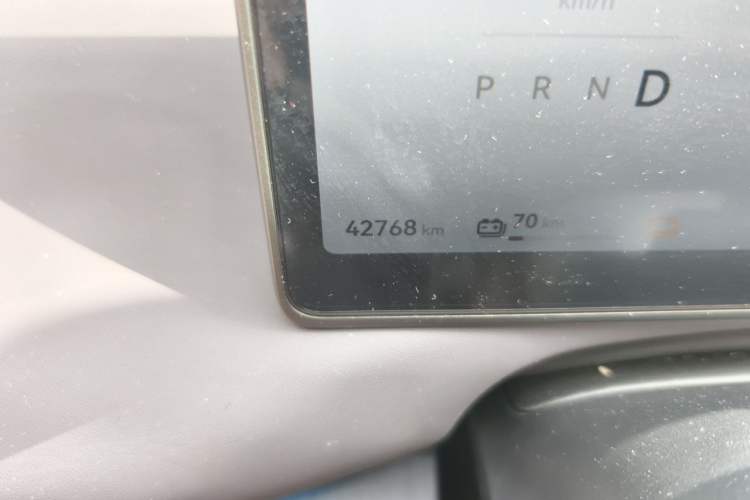 Used Leapmotor C16 2024 Pure Electric 520 Deluxe Edition Odometer Close Up