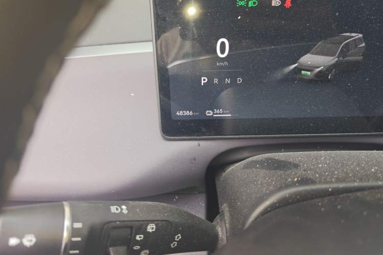 Used Leapmotor C16 2024 Pure Electric 520 Deluxe Edition Odometer Close Up