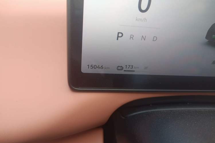 Used Leapmotor C16 2024 Pure Electric 520 Deluxe Edition Odometer Close Up