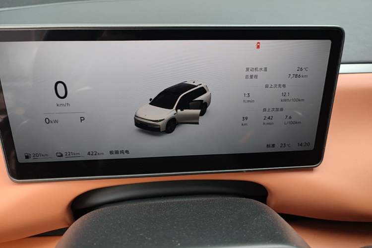 Used Leapmotor C16 2026 Extended-Range 280 LiDAR Zhizun Edition 6 Seats Instrument Cluster