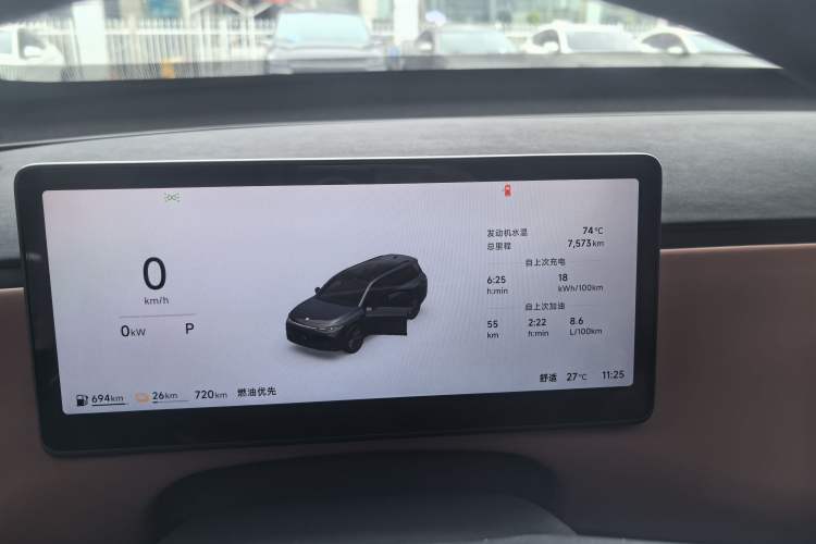 Used Leapmotor C16 2026 Extended-Range 280 LiDAR Zhizun Edition 6 Seats Instrument Cluster
