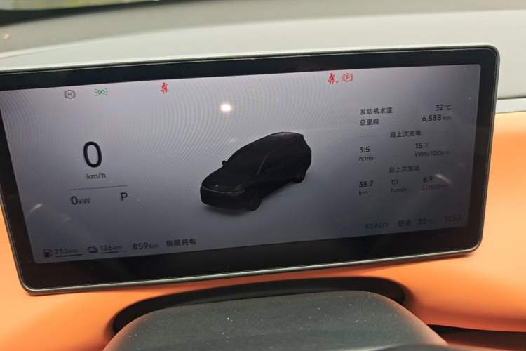 Used Leapmotor C16 2026 Extended-Range 280 LiDAR Zhizun Edition 6 Seats Instrument Cluster
