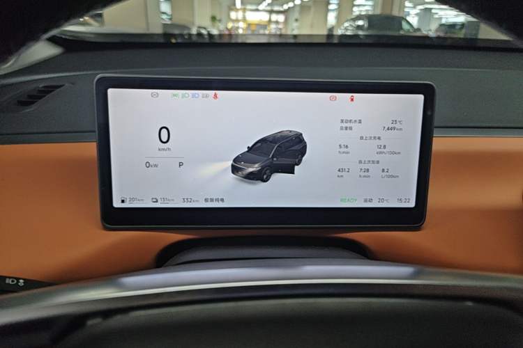 Used Leapmotor C16 2026 Extended-Range 280 LiDAR Zhizun Edition 6 Seats Instrument Cluster