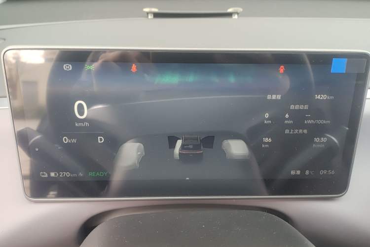 Used Leapmotor C16 2026 All-Electric 630 LiDAR Zhizun Edition 6 Seats Instrument Cluster