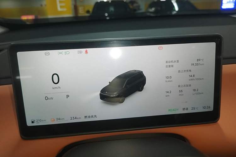 Used Leapmotor C16 2026 Extended-Range 280 LiDAR Zhizun Edition 6 Seats Instrument Cluster