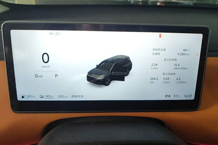 Used Leapmotor C16 2026 Extended-Range 280 LiDAR Zhizun Edition 6 Seats Instrument Cluster