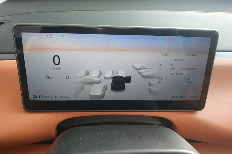 Used Leapmotor C16 2026 All-Electric 630 LiDAR Zhizun Edition 6 Seats Instrument Cluster