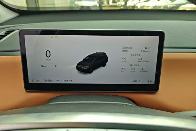 Used Leapmotor C16 2026 Extended-Range 280 LiDAR Zhizun Edition 6 Seats Instrument Cluster