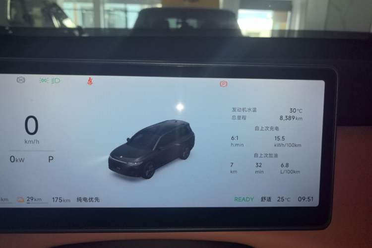 Used Leapmotor C16 2026 Extended-Range 280 LiDAR Zhizun Edition 6 Seats Instrument Cluster