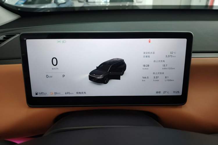 Used Leapmotor C16 2026 Extended-Range 280 LiDAR Zhizun Edition 6 Seats Instrument Cluster
