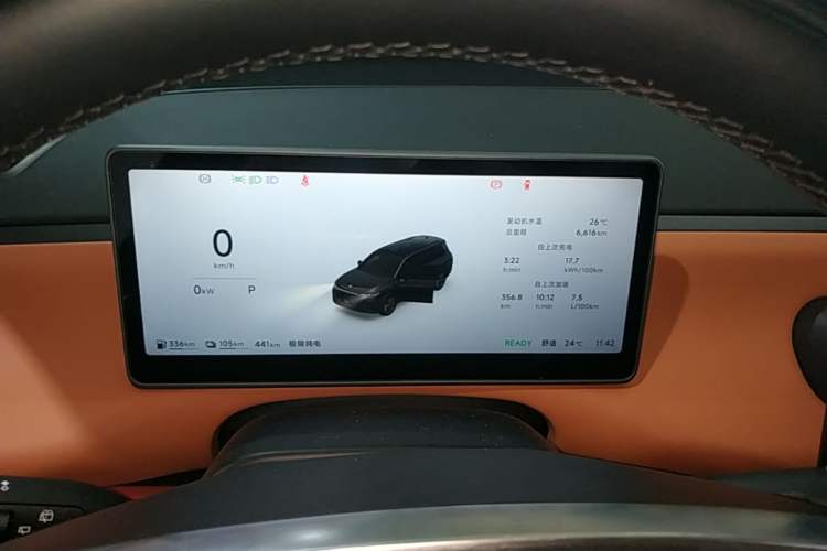 Used Leapmotor C16 2026 Extended-Range 280 LiDAR Zhizun Edition 6 Seats Instrument Cluster