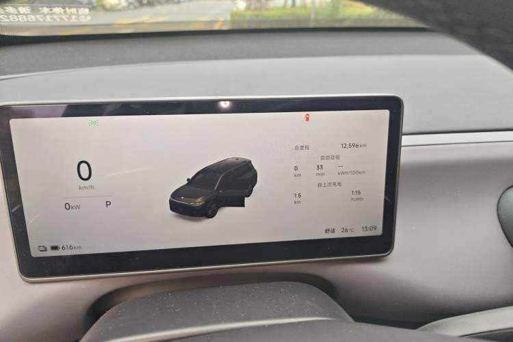 Used Leapmotor C16 2026 All-Electric 630 LiDAR Version 6-Seater Odometer Close Up