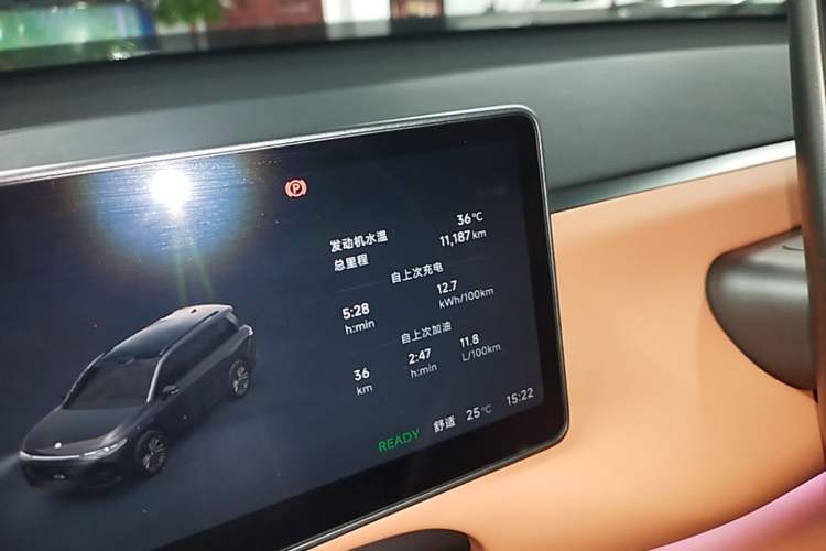Used Leapmotor C16 2026 Extended-Range 280 LiDAR Zhizun Edition 6 Seats Odometer Close Up