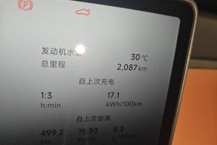 Used Leapmotor C16 2026 Extended-Range 280 LiDAR Zhizun Edition 6 Seats Odometer Close Up