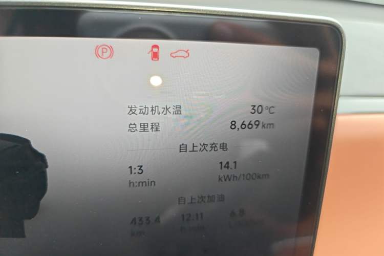 Used Leapmotor C16 2026 Extended-Range 280 LiDAR Zhizun Edition 6 Seats Odometer Close Up