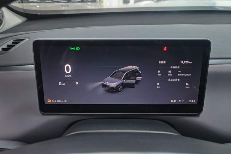 Used Leapmotor C16 2026 All-Electric 630 LiDAR Zhizun Edition 6 Seats Instrument Cluster
