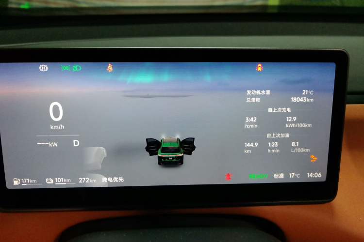 Used Leapmotor C16 2026 Extended-Range 280 LiDAR Version 6 Seats Odometer Close Up