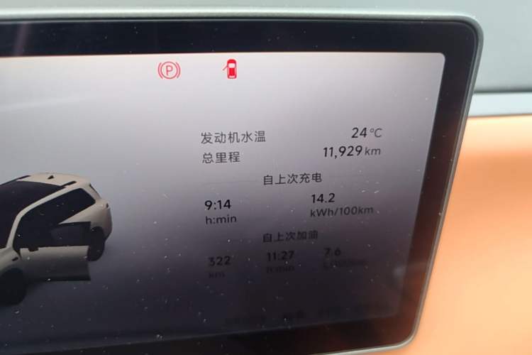 Used Leapmotor C16 2026 Extended-Range 280 LiDAR Zhizun Edition 6 Seats Odometer Close Up