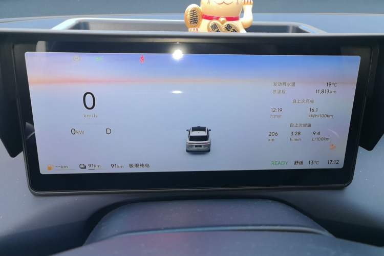 Used Leapmotor C16 2026 Extended-Range 280 LiDAR Zhizun Edition 5 Seats Instrument Cluster