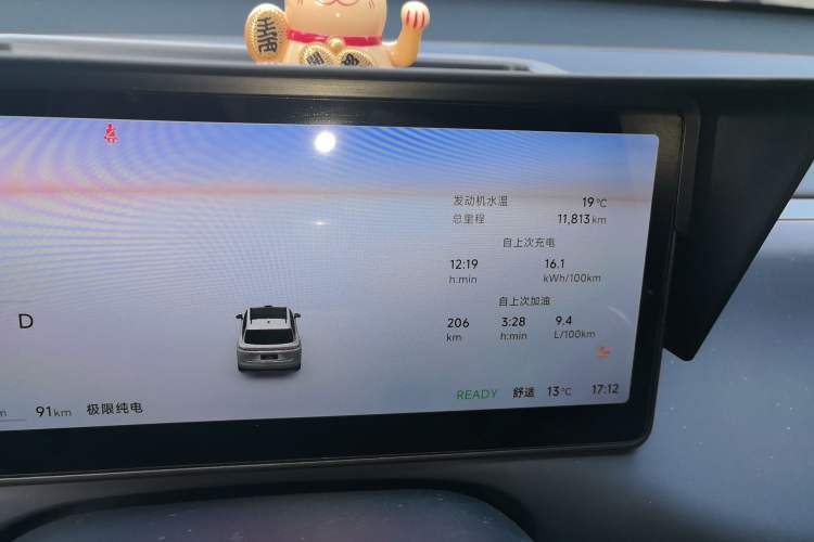 Used Leapmotor C16 2026 Extended-Range 280 LiDAR Zhizun Edition 5 Seats Odometer Close Up