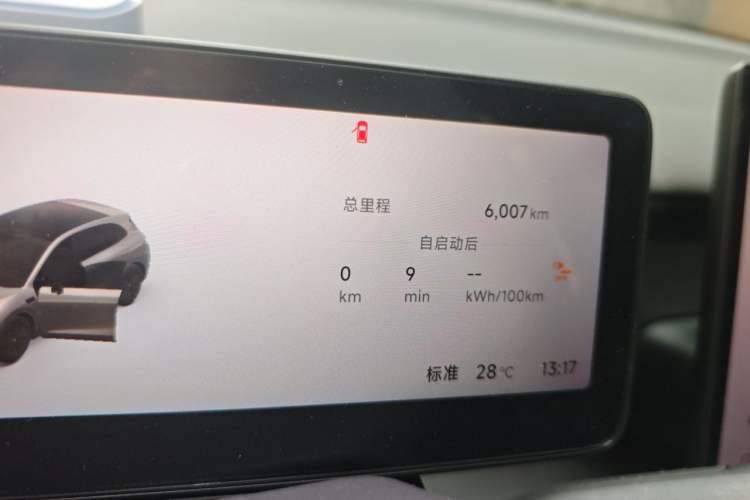 Used Leapmotor Lafa5 2026 Model 605 Max Odometer Close Up