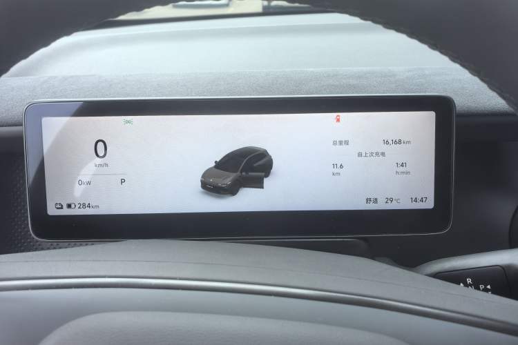 Used Leapmotor Lafa5 2026 Model 515 Max Odometer Close Up