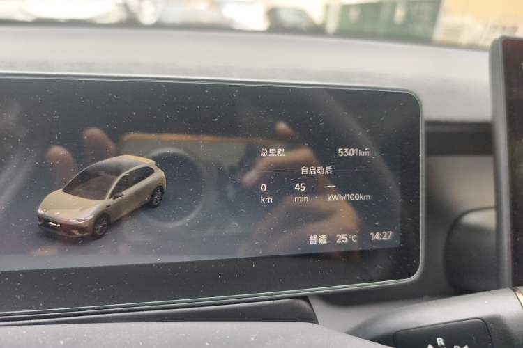 Used Leapmotor Lafa5 2026 Model 605 Max Odometer Close Up