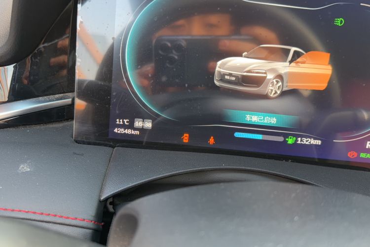 Used Leapmotor S01 2019 380 Pro Odometer Close Up