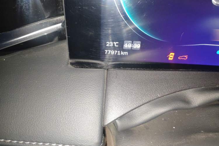Used Leapmotor S01 2019 380 Standard Edition Odometer Close Up