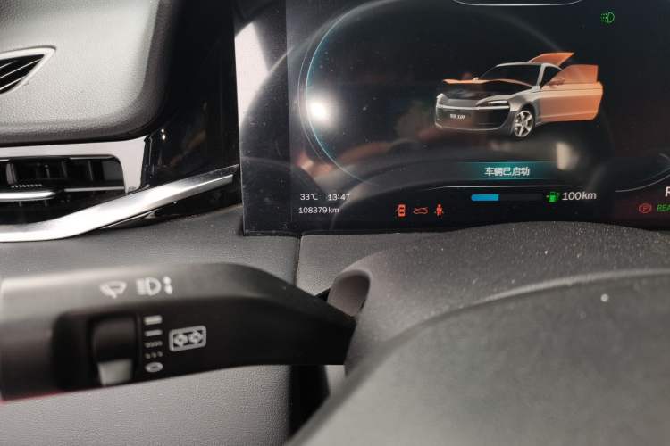 Used Leapmotor S01 2019 380 Pro Odometer Close Up