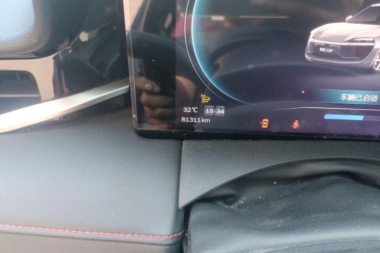 Used Leapmotor S01 2019 380 Pro Odometer Close Up