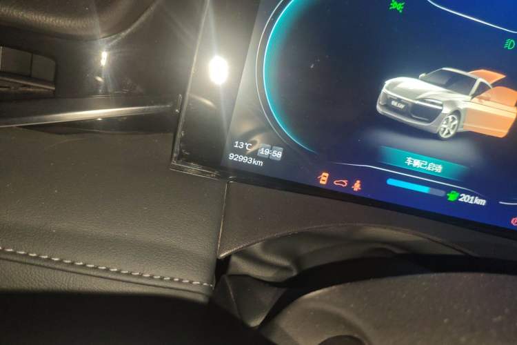 Used Leapmotor S01 2019 380 Standard Edition Odometer Close Up