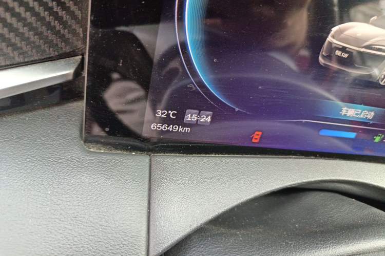 Used Leapmotor S01 2019 380 Pro Odometer Close Up