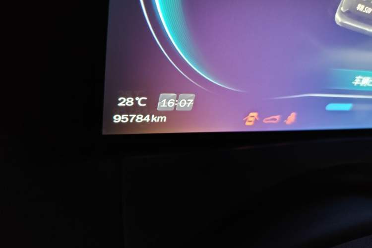 Used Leapmotor S01 2019 460 Standard Edition Odometer Close Up