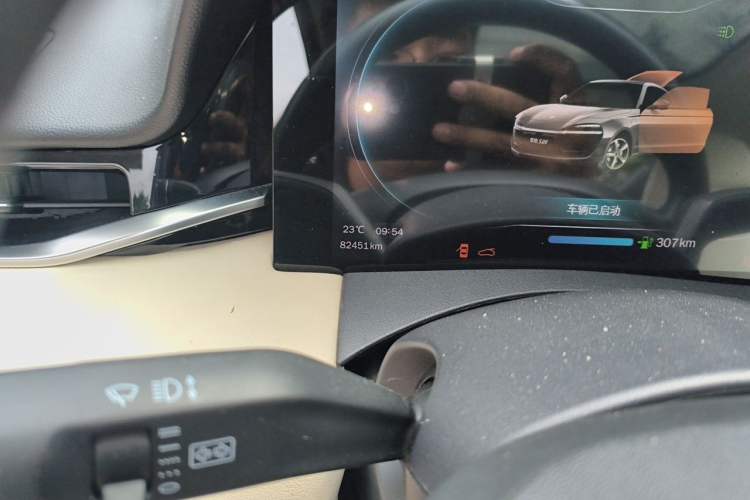 Used Leapmotor S01 2019 380 Standard Edition Odometer Close Up