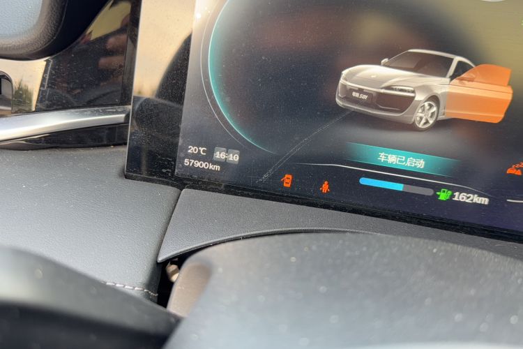 Used Leapmotor S01 2019 380 Pro Odometer Close Up
