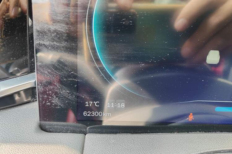 Used Leapmotor S01 2020 460 Pro Odometer Close Up