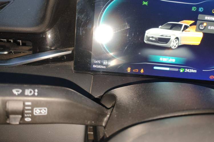 Used Leapmotor S01 2020 460 Standard Edition Odometer Close Up
