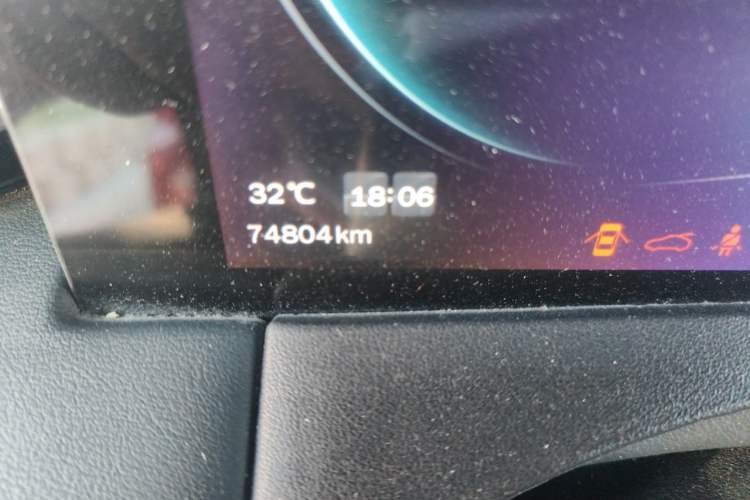 Used Leapmotor S01 2020 460 Standard Edition Odometer Close Up
