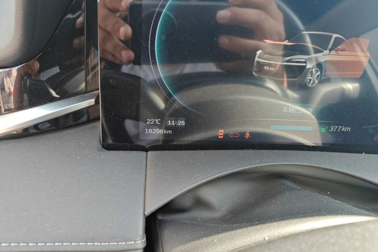 Used Leapmotor S01 2020 460 Pro Odometer Close Up