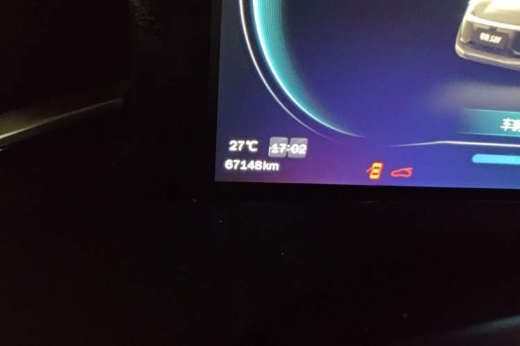 Used Leapmotor S01 2020 460 Standard Edition Odometer Close Up