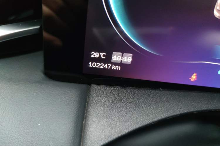 Used Leapmotor S01 2020 460 Pro Odometer Close Up