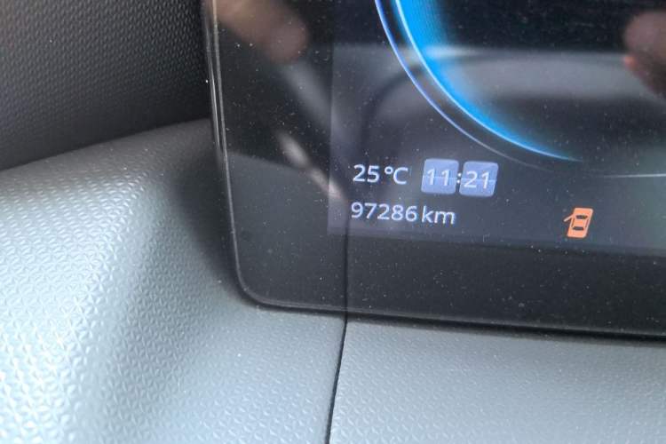 Used Leapmotor T03 2021 400 Luxury Edition Odometer Close Up